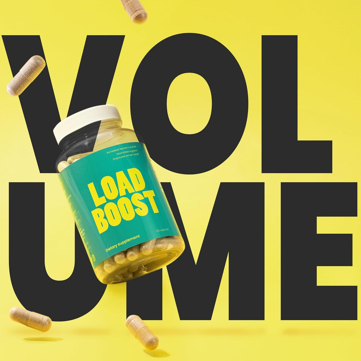 Load Boost® Semen Volume Booster for Men - Daily Men's Semen Health & Fertility Supplement